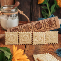 Pastrymade embossed rolling pin