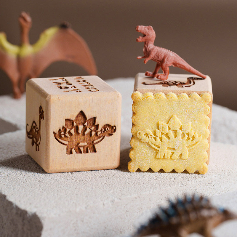 Custom Dino Cookie Cube