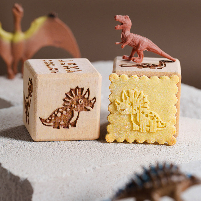 Custom Dino Cookie Cube