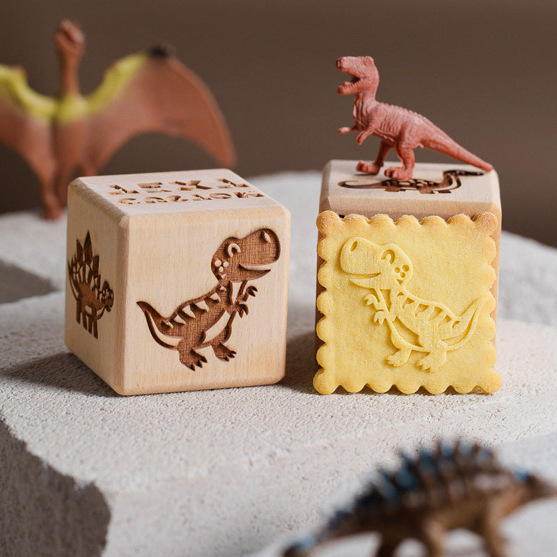 Custom Dino Cookie Cube