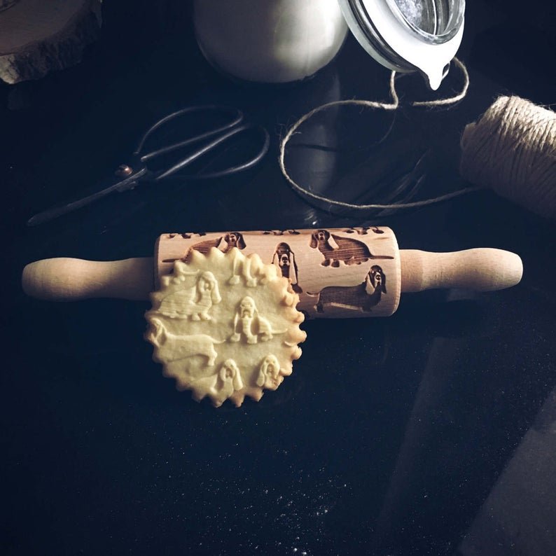 BASSET HOUND KIDS ROLLING PIN - Pastrymade US