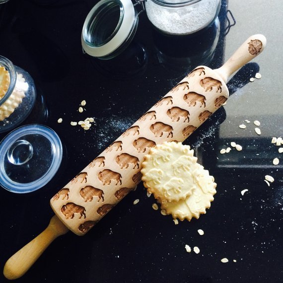 Bison Rolling Pin - Pastrymade US