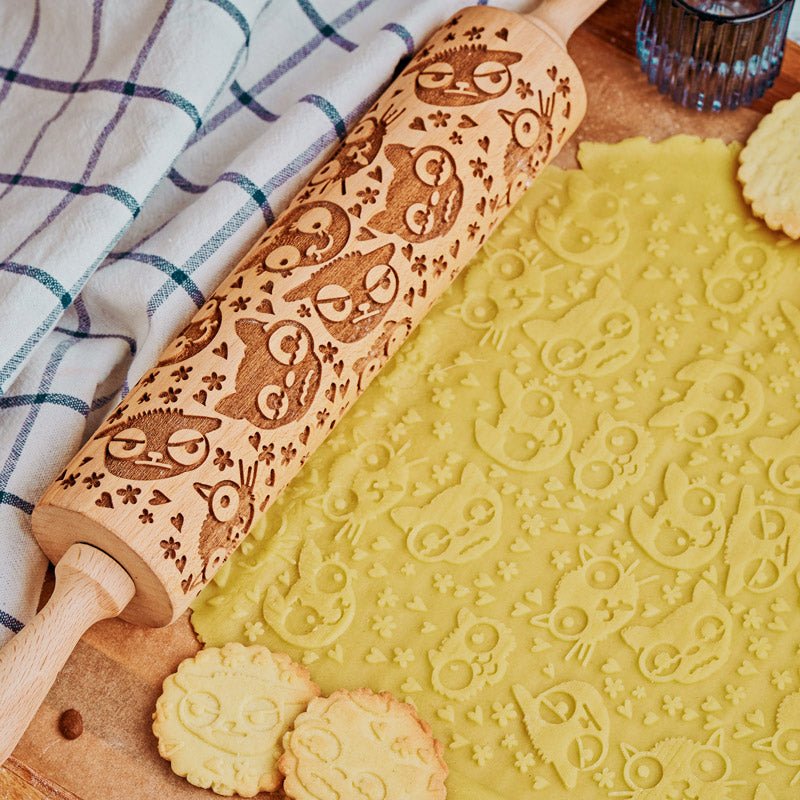 Cat-Titude Rolling Pin - Pastrymade US