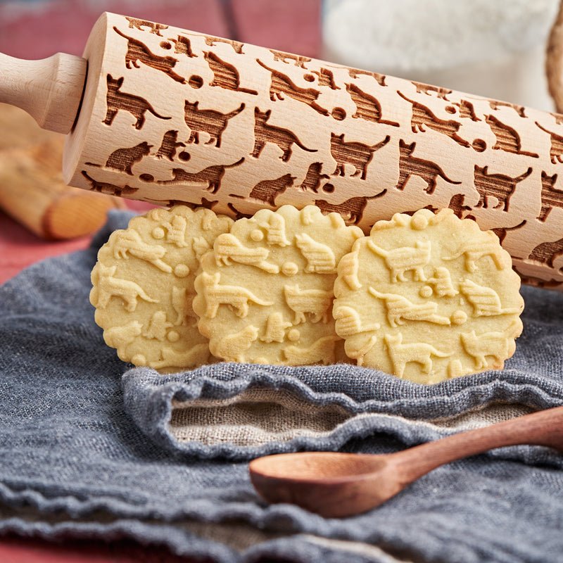 Cats Rolling Pin - Pastrymade US