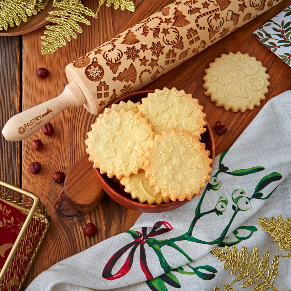 Christmas 3D Rolling Pin - Pastrymade US