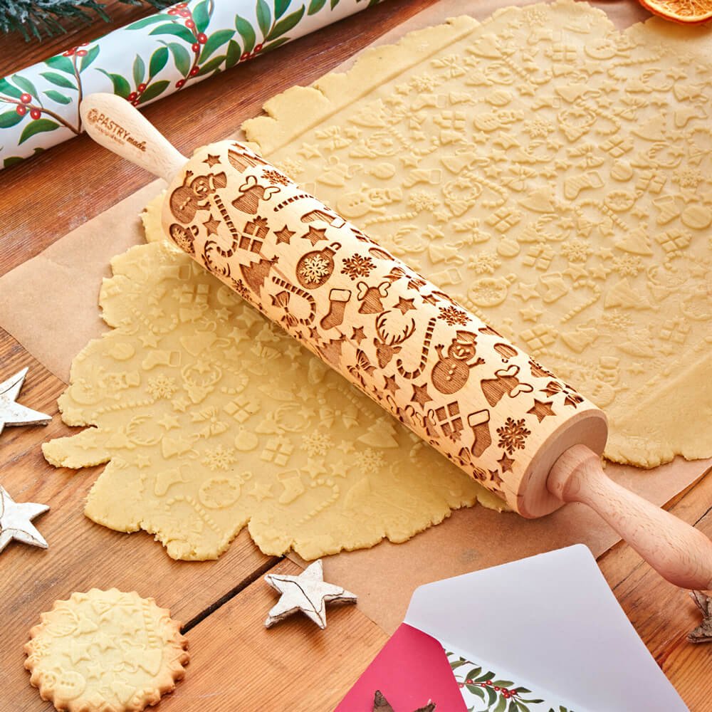 Christmas 3D Rolling Pin - Pastrymade US