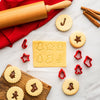 Christmas Cookie Mini Stamp 3D—Set of 6 - Pastrymade