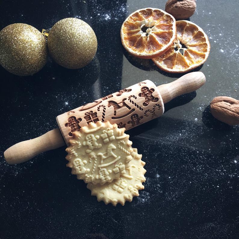 CHRISTMAS GIFTS KIDS ROLLING PIN - Pastrymade US