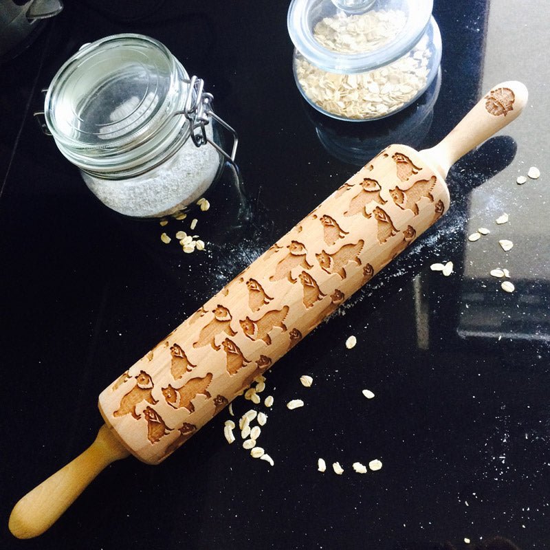 Collie Rolling Pin - Pastrymade US