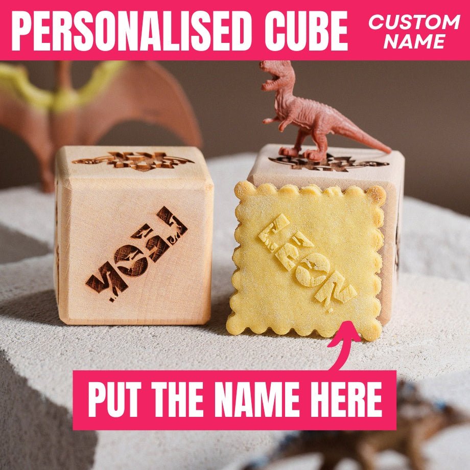 Custom Dino Cookie Cube - Pastrymade