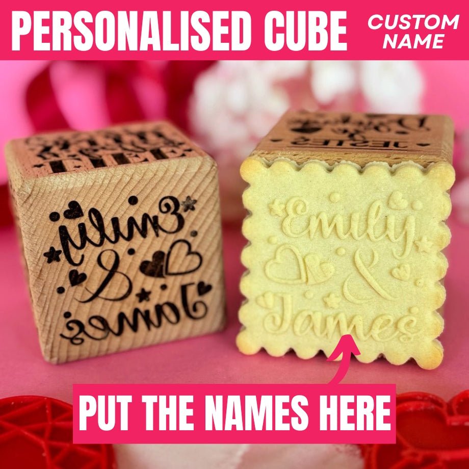 Custom Valentine's Day Cookie Cube - Pastrymade