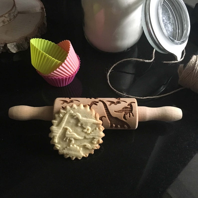 DINOSAURS KIDS ROLLING PIN - Pastrymade US