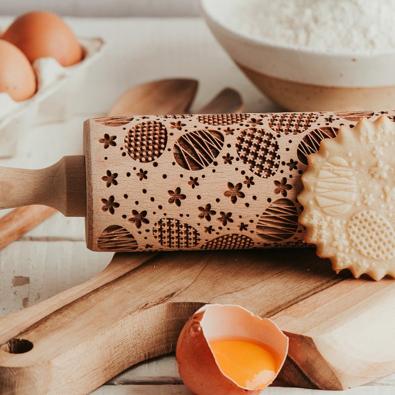 Easter Eggs Rolling Pin - Pastrymade US