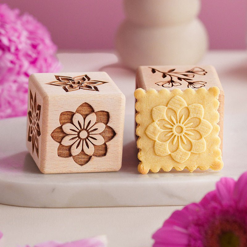 Flowers Cookie Cube - Pastrymade