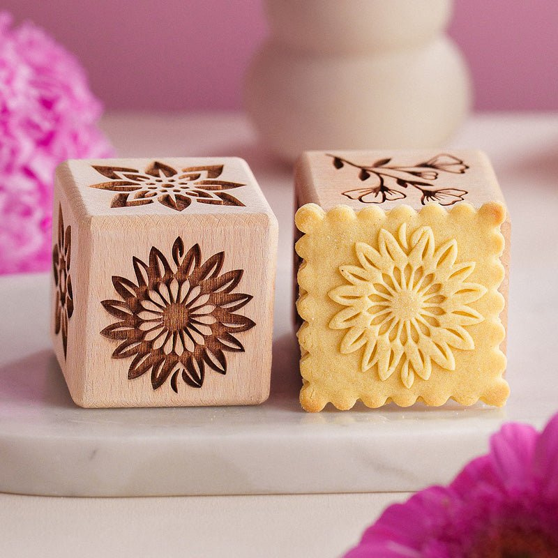 Flowers Cookie Cube - Pastrymade
