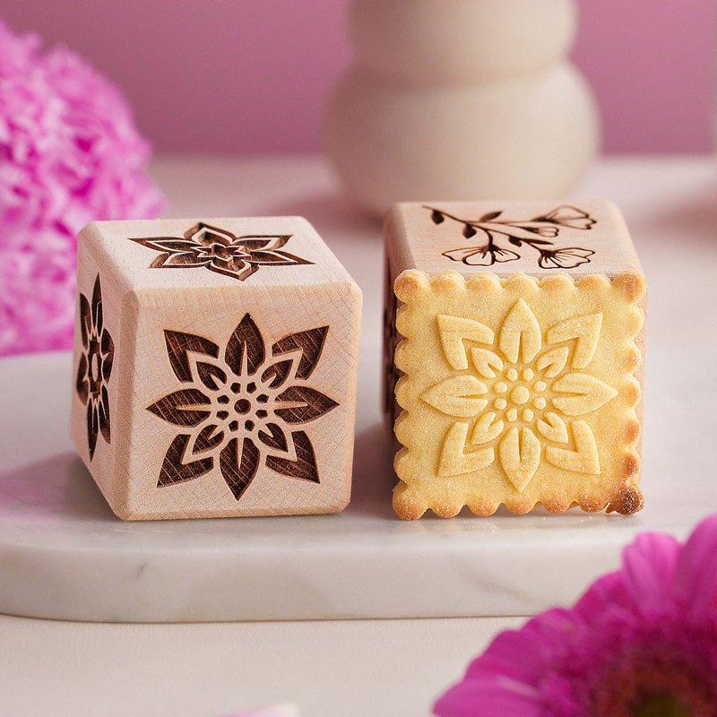 Flowers Cookie Cube - Pastrymade