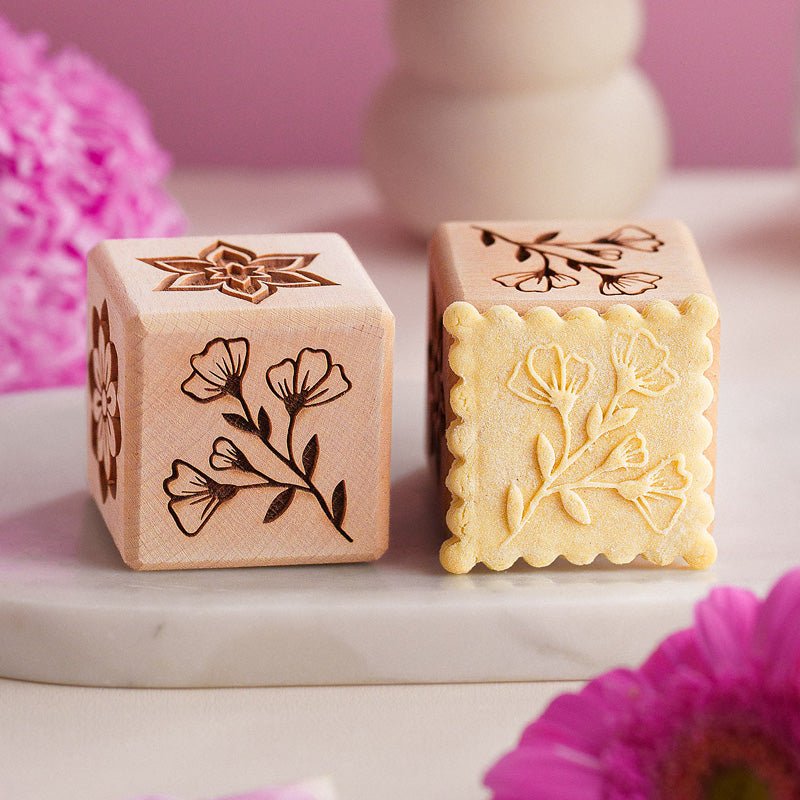 Flowers Cookie Cube - Pastrymade