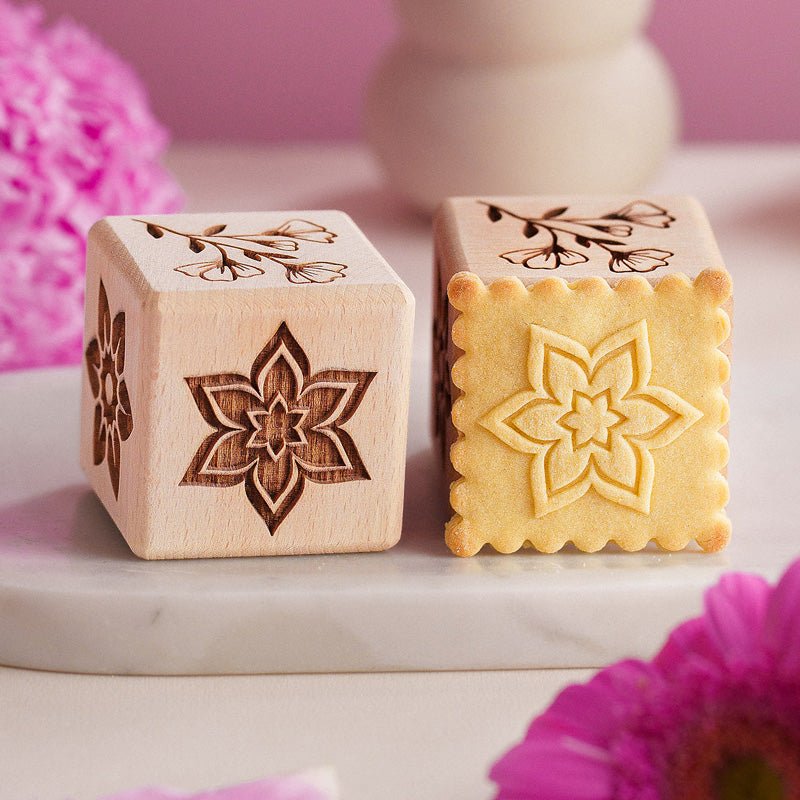 Flowers Cookie Cube - Pastrymade