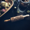 FOLK FLOWERS KIDS ROLLING PIN - Pastrymade US