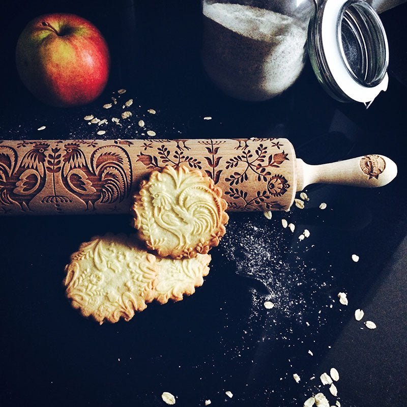 Folk Rolling Pin - Pastrymade US