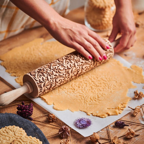 Forest Embossed Rolling Pin