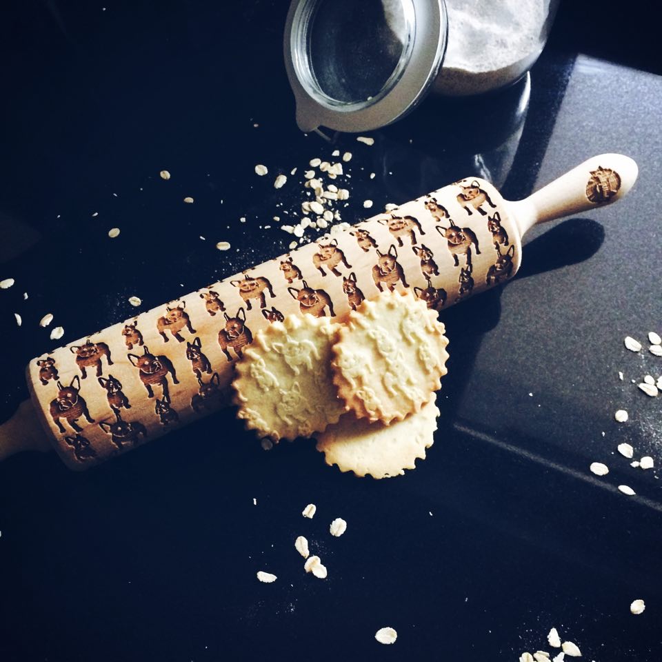 French Bulldog Rolling Pin - Pastrymade US