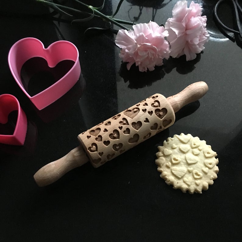 HEARTS KIDS ROLLING PIN - Pastrymade US