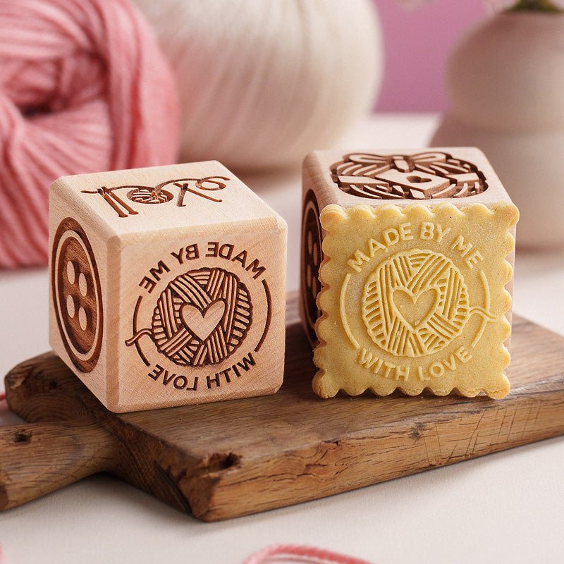 Knitting Cookie Cube - Pastrymade