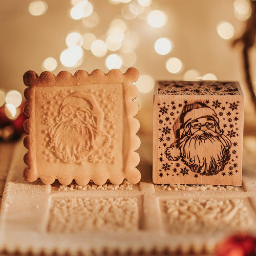 Merry Christmas 6-in-1 Cookie Stamp Cube