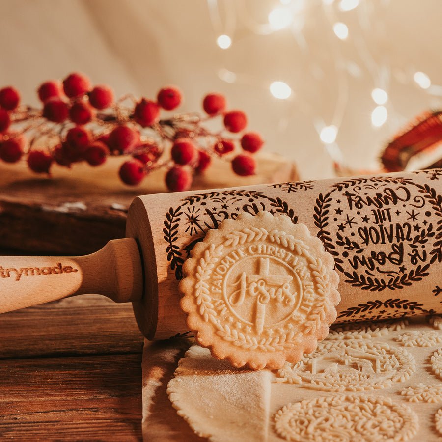 Nativity Rolling Pin - Pastrymade US