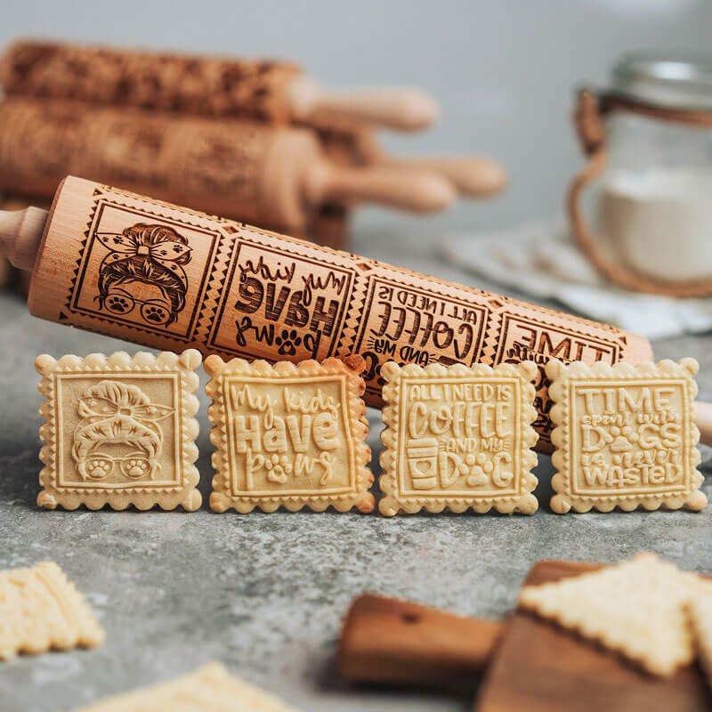 Paw Mom Rolling Pin - Pastrymade US