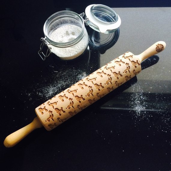 Poodle Rolling Pin - Pastrymade US