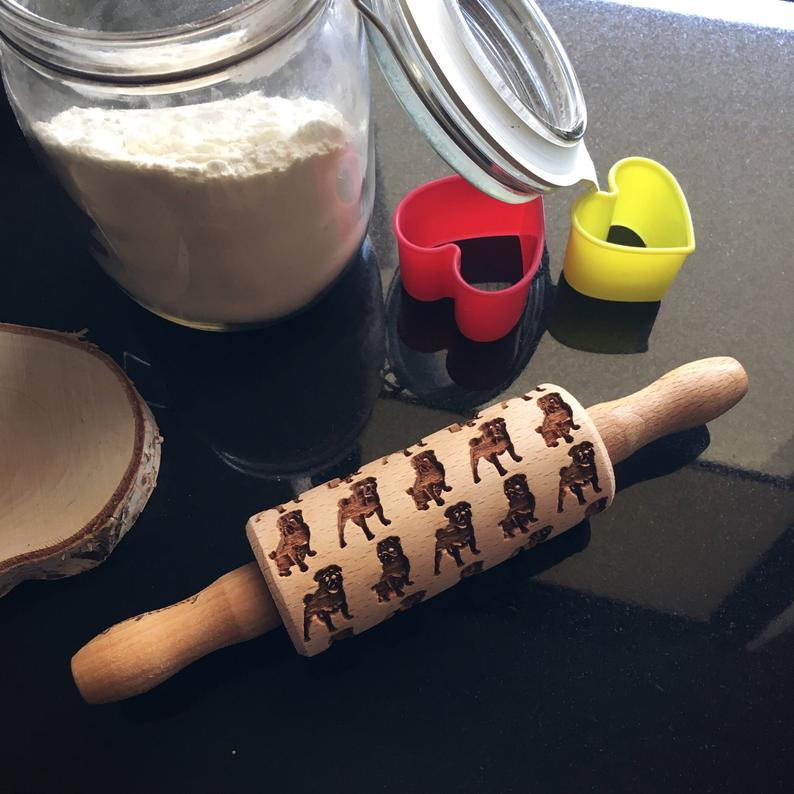 PUGS KIDS ROLLING PIN - Pastrymade US