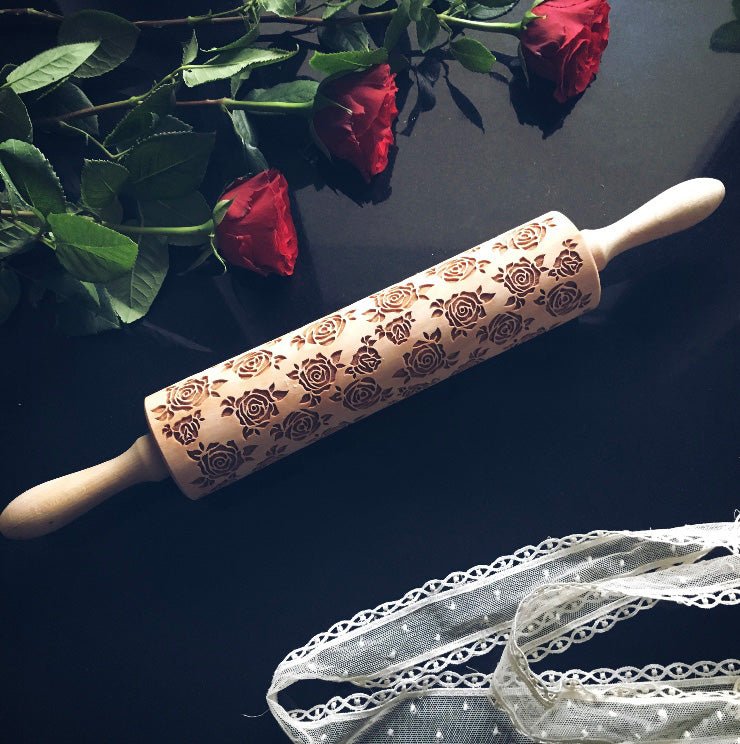 Roses Rolling Pin - Pastrymade US