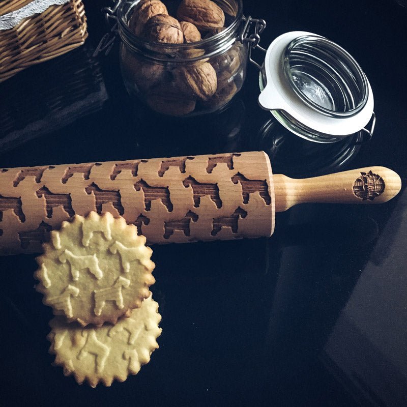 Schnauzer Rolling Pin - Pastrymade US