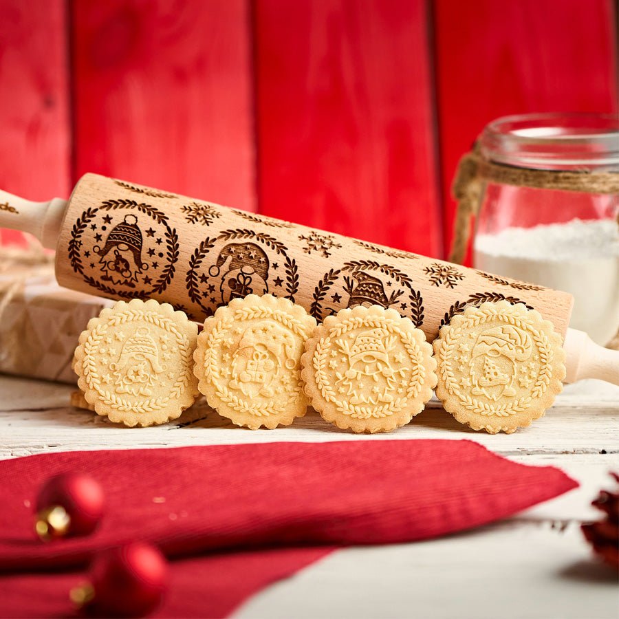 Secret Santa Rolling Pin - Pastrymade US