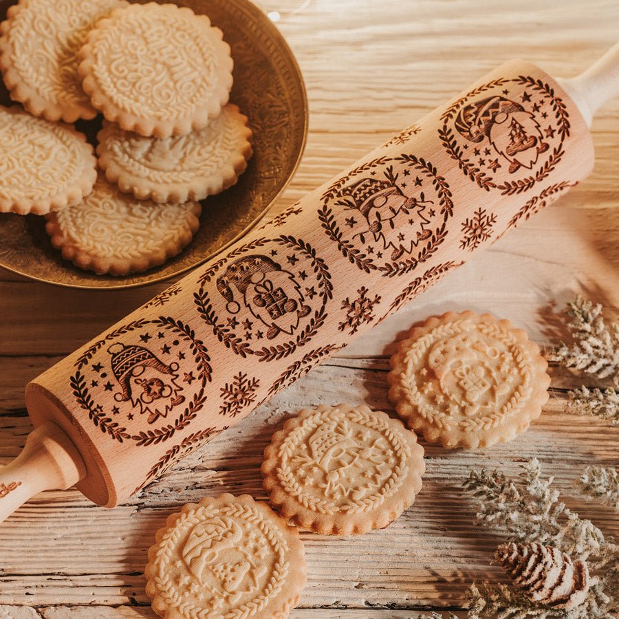 Secret Santa Rolling Pin - Pastrymade US