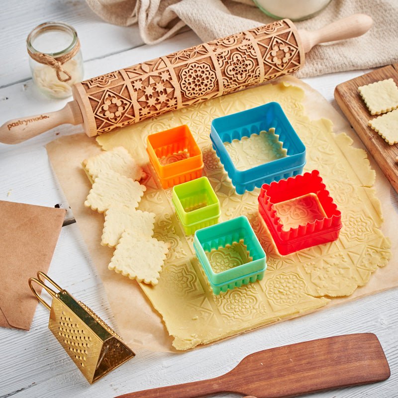 Square Cookie Cutters (Set of 5 Pcs) - Pastrymade US