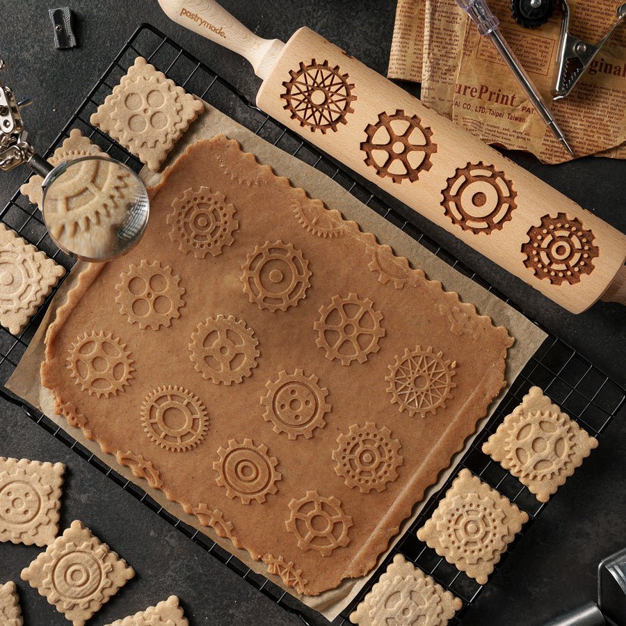 Steampunk Rolling Pin - Pastrymade US