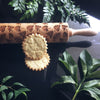 Tropical Leaves Rolling Pin - Pastrymade US