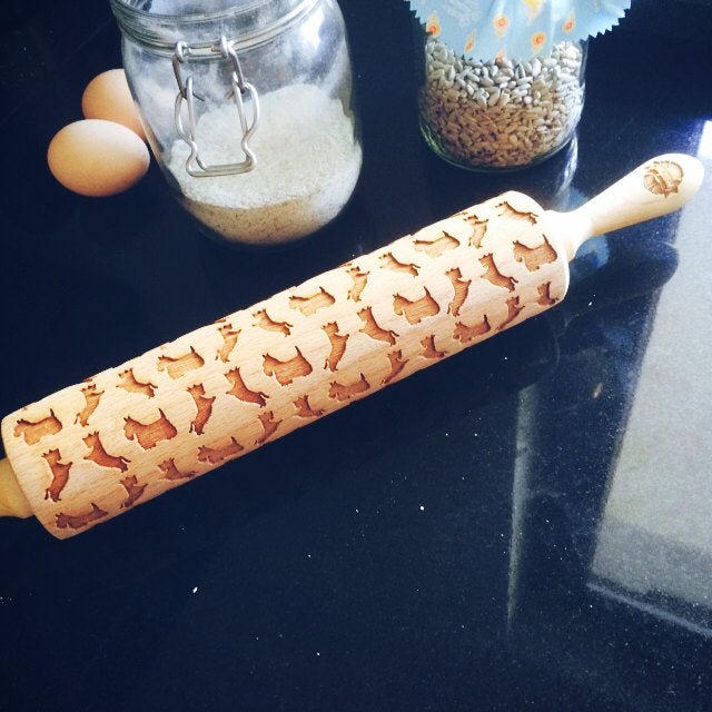 West Highland White Terrier Rolling Pin - Pastrymade US