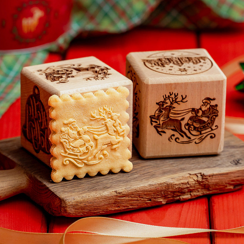 Santa Cookie Cube