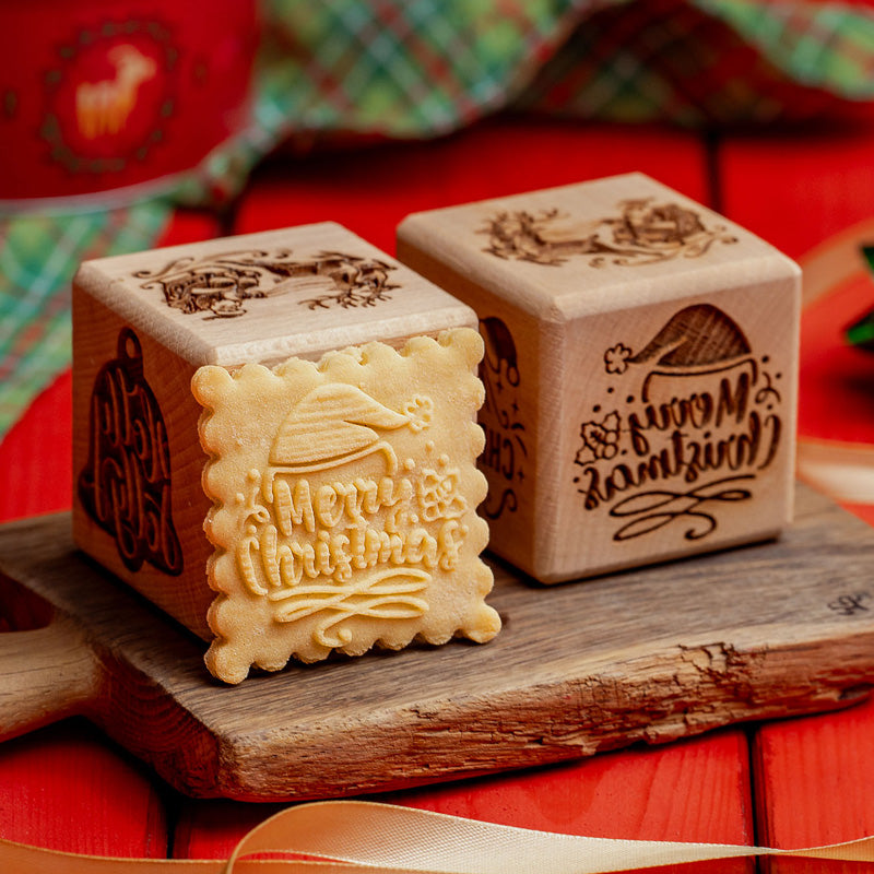 Santa Cookie Cube